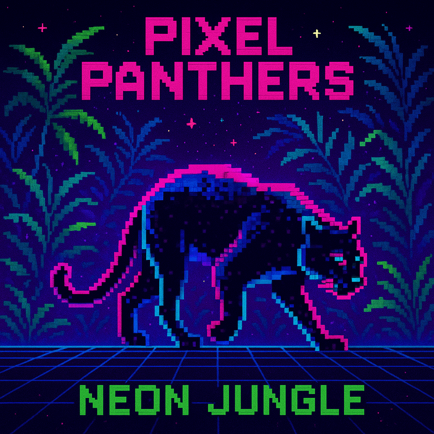 Pixel Panthers album artwork for Neon Daylight