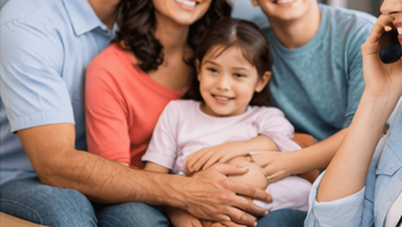 Happy homeowners enjoying a comfortable living space