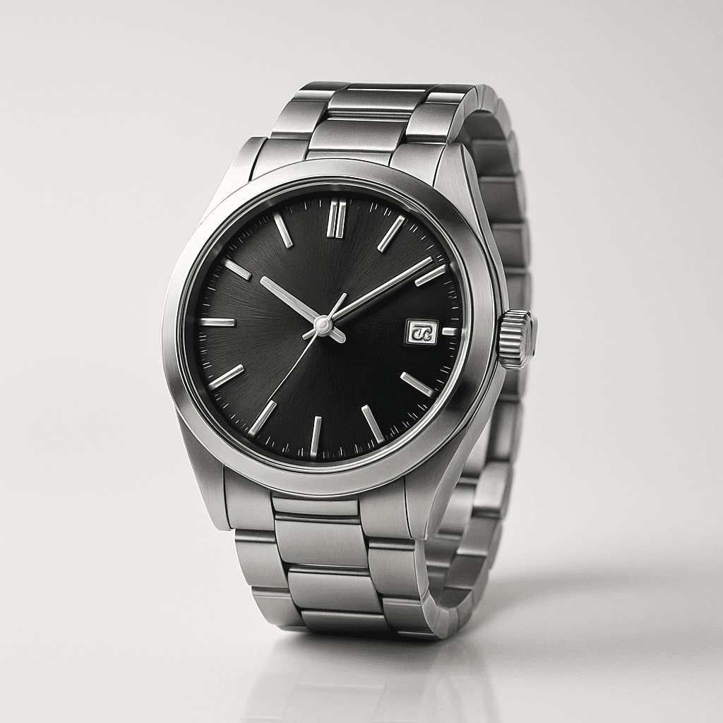 Product styling with clean studio lighting