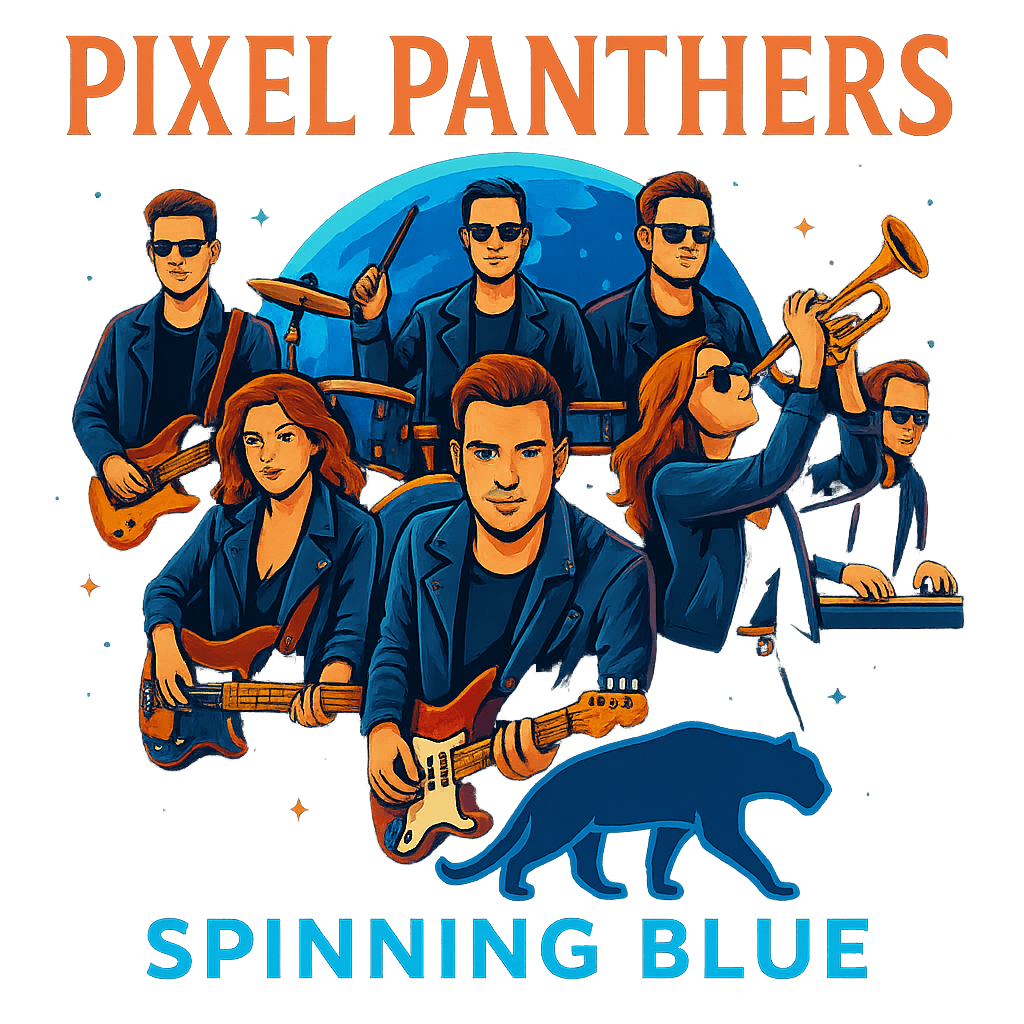 Spinning Blue Tour Tee